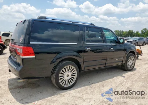 2017 Lincoln Navigator L Select z USA, uszkodzony, nr VIN 5LMJJ3HT2HEL03435